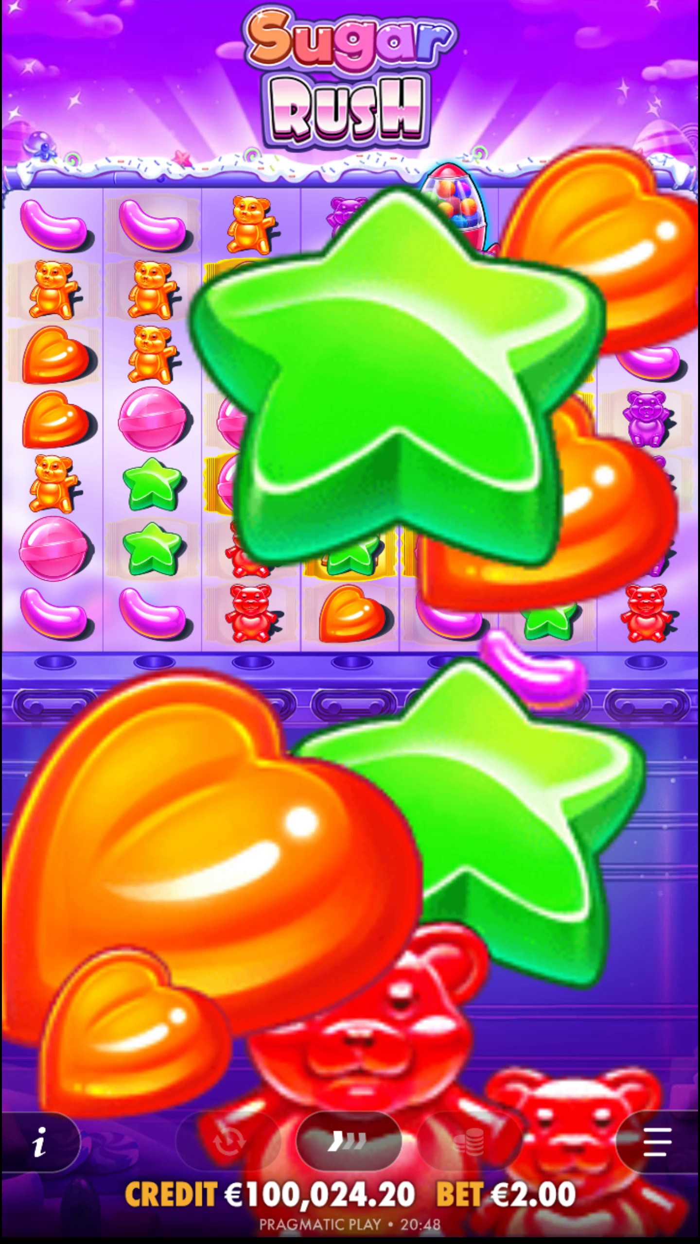 Sugar Rush: its best moment